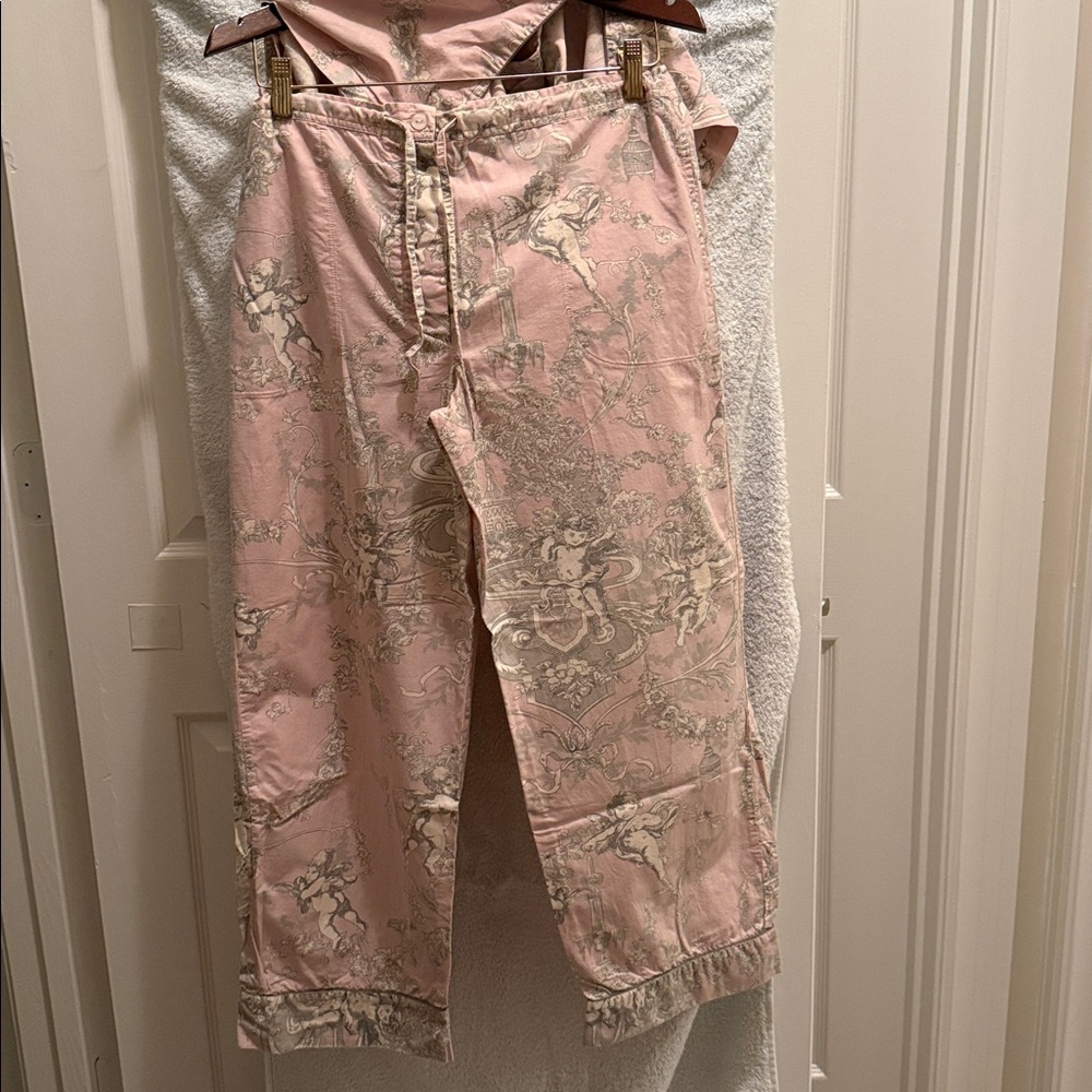 Pink Patterned Pajama Set - Picture 5 of 6